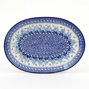Półmisek G68, 31,5/22 cm <br> 3277X Kwiat ostróżki